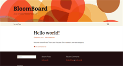 Desktop Screenshot of bloomboard.org